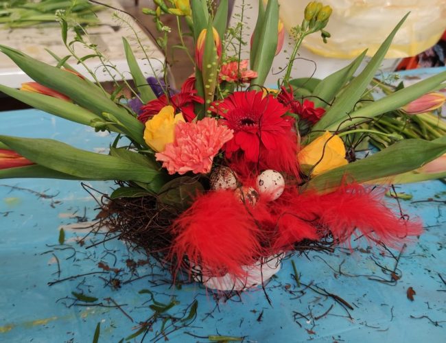 atelier composition florale